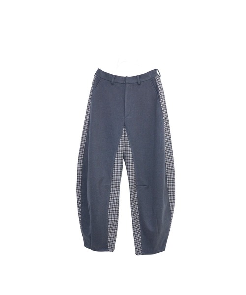 ワイドパンツ スラックス 「Nora Lily」Switching Wide Leg Barrel Pants メンズ レディース | Nora Lily | 20