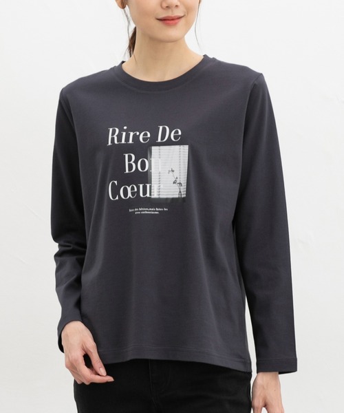Honeys（ハニーズ） tシャツ フォトプリントTシャツ レディース