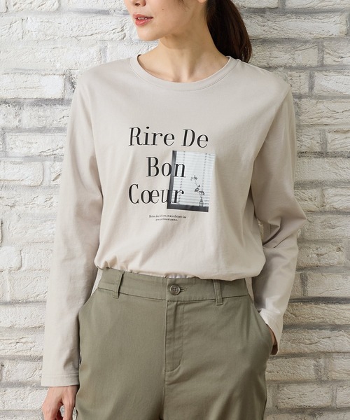 HANA with HONEYS Tシャツ Lサイズ Honeys（ハニーズ） tシャツ フォトプリントTシャツ レディース