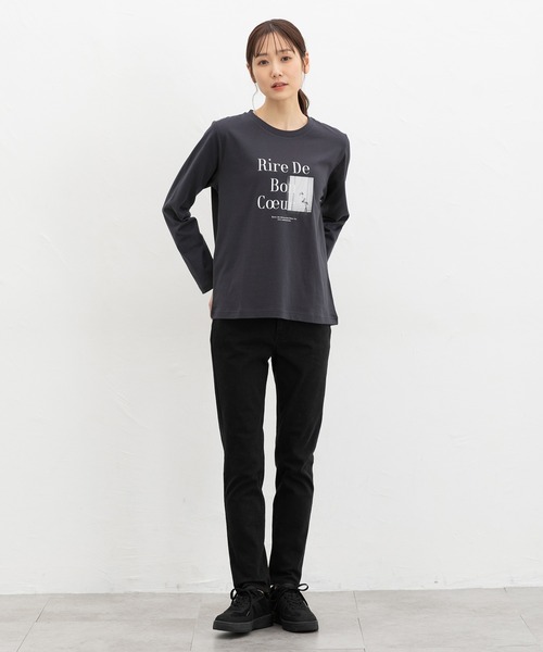 Honeys（ハニーズ） tシャツ フォトプリントTシャツ レディース