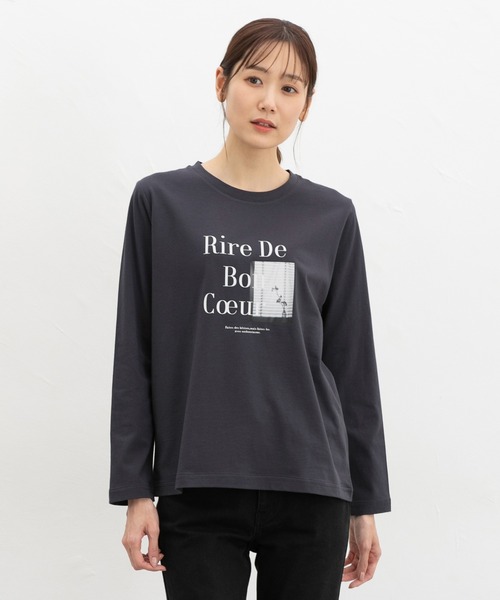 Honeys（ハニーズ） tシャツ フォトプリントTシャツ レディース