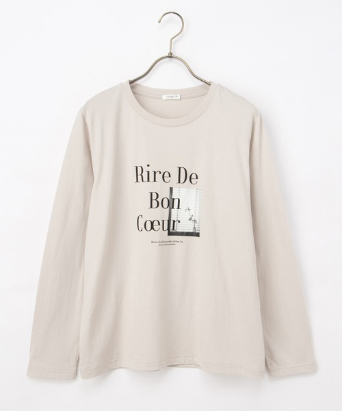 Honeys（ハニーズ） tシャツ フォトプリントTシャツ レディース