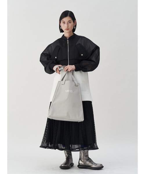UN3D.（アンスリード） トートバッグ MA-1 ORIGAMI PLEATS TOTE / MA-1