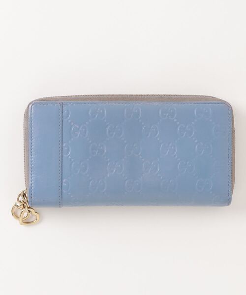 GUCCI（グッチ） 財布 - ブルー レディース : ZOZOTOWN Yahoo!店