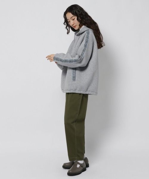 niko and…（ニコアンド） ジップアップパーカー FREE グレー