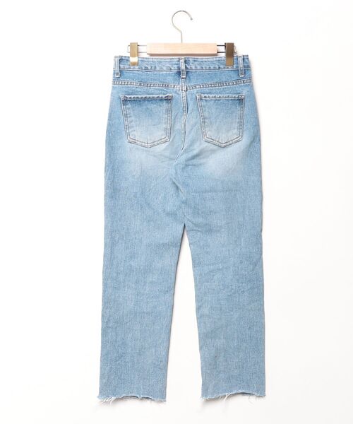 「MODE ROBE」 デニムパンツ S ブルー レディース_画像2