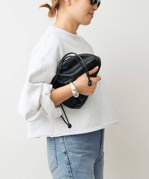 CELERI セルリ スウェット F 白 【古着】【中古】 セール】【CELERI/セルリ】ハーフジップ スウェット（スウェット