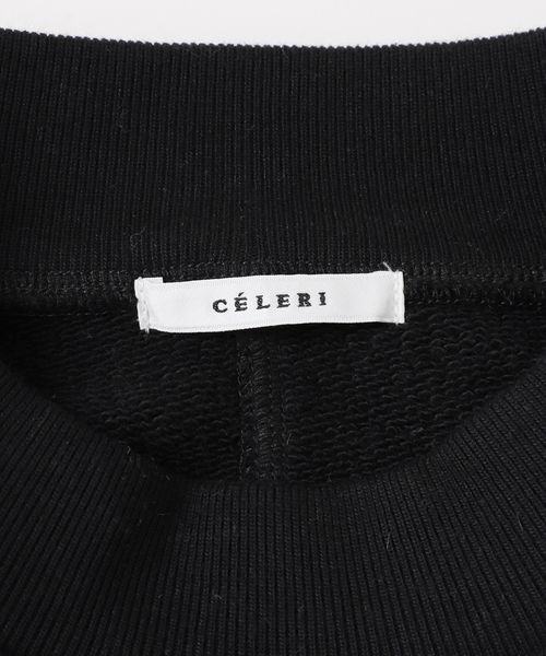 CELERI トレーナー スウェット モックネック スウェット レディース