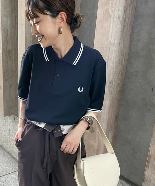 FRED PERRY（フレッドペリー） ポロシャツ ポロ ツインティップライン