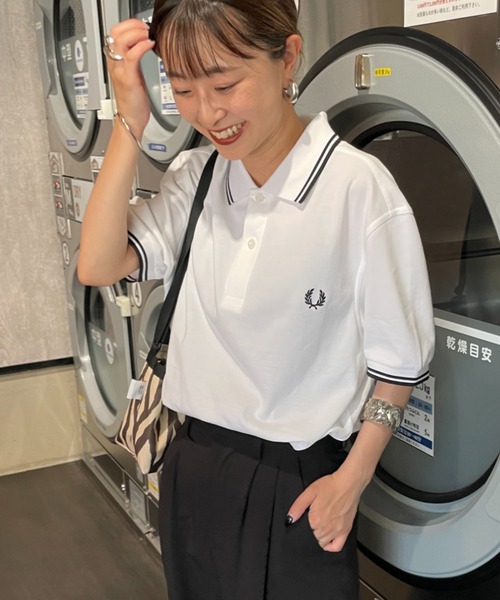 FRED PERRY（フレッドペリー） ポロシャツ ポロ ツインティップライン