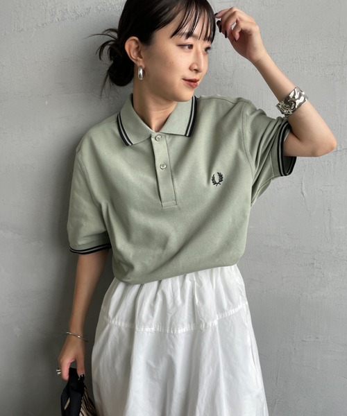 FRED PERRY（フレッドペリー） ポロシャツ ポロ ツインティップライン