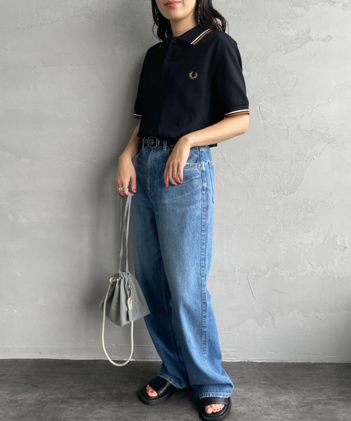 FRED PERRY（フレッドペリー） ポロシャツ ポロ ツインティップライン