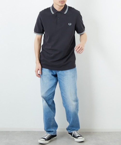 FRED PERRY（フレッドペリー） ポロシャツ ポロ ツインティップライン