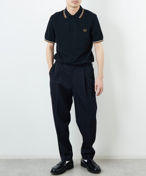 FRED PERRY（フレッドペリー） ポロシャツ ポロ ツインティップライン