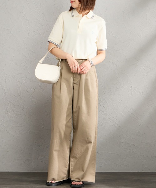 FRED PERRY（フレッドペリー） ポロシャツ ポロ ツインティップライン