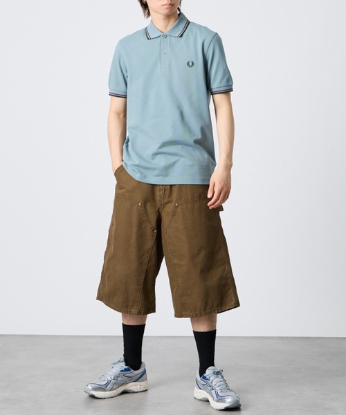 FRED PERRY（フレッドペリー） ポロシャツ ポロ ツインティップライン