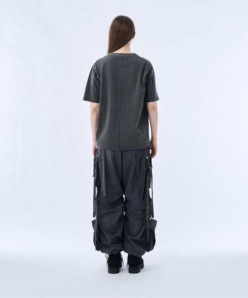 PHILTHEORY ヘンリーネック tシャツ Metal button henly neck T-shirts