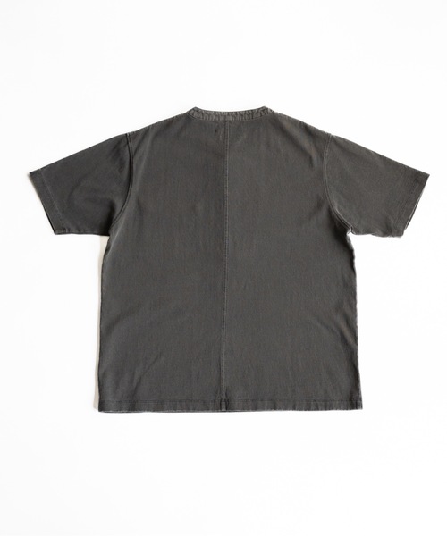 PHILTHEORY ヘンリーネック tシャツ Metal button henly neck T-shirts