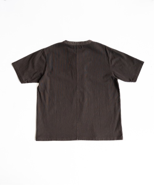 PHILTHEORY ヘンリーネック tシャツ Metal button henly neck T-shirts