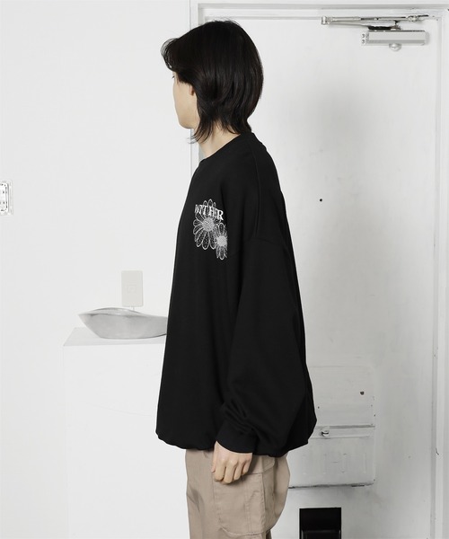 「ROOPTOKYO」 スウェットカットソー M ブルー メンズ_画像3