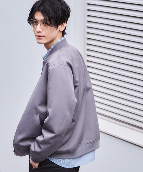 【新品】かなりお買い得⭐︎Elastic ブルゾン　これからのシーズン大活躍！ THE SHOP TK ブルゾン アウター FLEX LINE ストレッチリブブルゾン