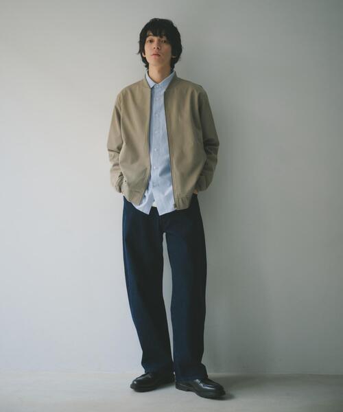 THE SHOP TK ブルゾン アウター FLEX LINE ストレッチリブブルゾン