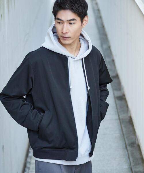 TFW49 ブルゾン　トップス　サイズ3 Sサイズ ブラック　黒　ストレッチ TFW49 - MULTI PURPOSE BLOUSON | ブルゾン | ブラック×ダークネイビー