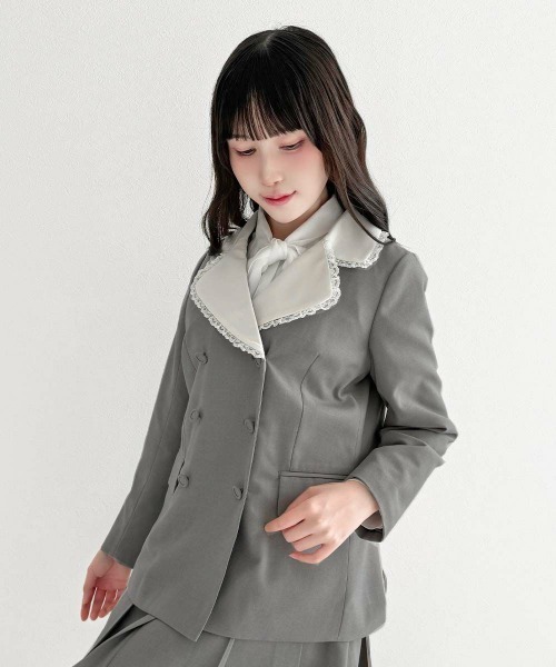 F i.n.t（フィント） コート アウター 「セットアップ対応」ダブル釦
