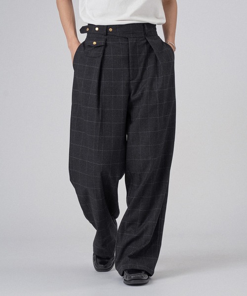 「ONCILY」 スラックス LARGE グレー系その他 メンズ_画像5