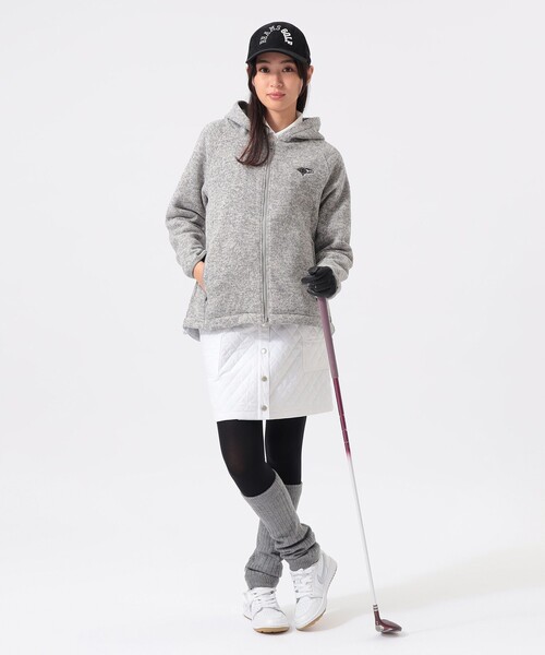 「BEAMS GOLF」 ブルゾン MEDIUM グレー レディースの画像