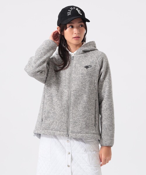「BEAMS GOLF」 ブルゾン MEDIUM グレー レディースの画像