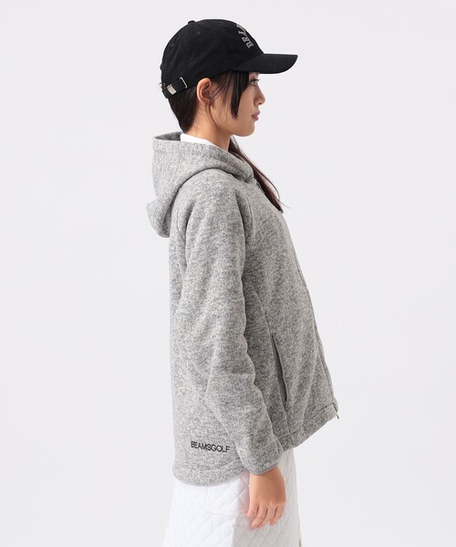 「BEAMS GOLF」 ブルゾン MEDIUM グレー レディースの画像