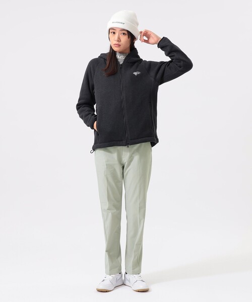 「BEAMS GOLF」 ブルゾン MEDIUM グレー レディースの画像