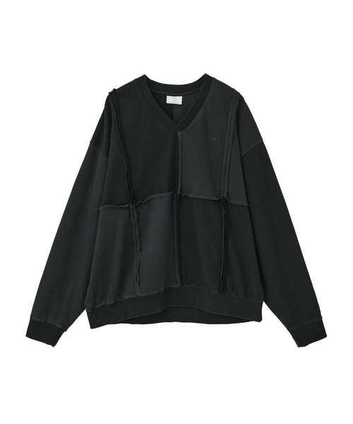CONVERSE TOKYO tシャツ PATCHWORK CUT-OFF TOP レディース メンズ