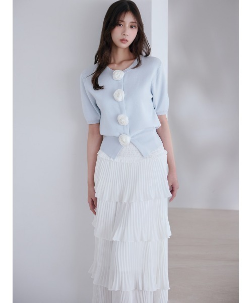 SNIDEL（スナイデル） カーディガン 「WEB限定/ROSE Collection