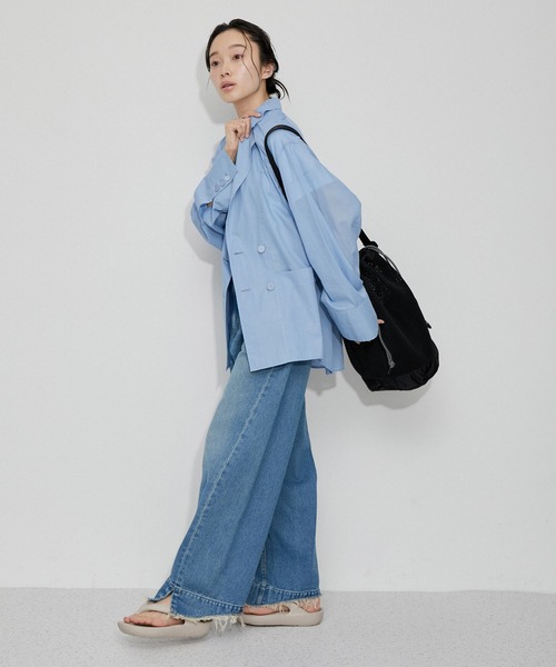 「TAW&TOE」 ビーチサンダル 22 グレー系その他 レディース_画像8