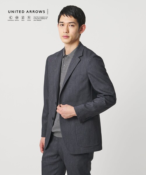 Y*I様 UNITED ARROWS & SONS グレー テーラードジャケット UNITED ARROWS & SONS（ユナイテッドアローズアンドサンズ）の