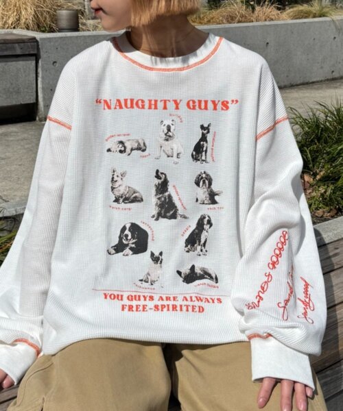 SOUNDSGOOOOD（サウンズグッド） tシャツ 「SOUNDS GOOOOD」DOG総柄