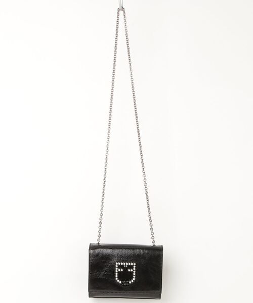 「FURLA」 ショルダーバッグ - ブラック レディース