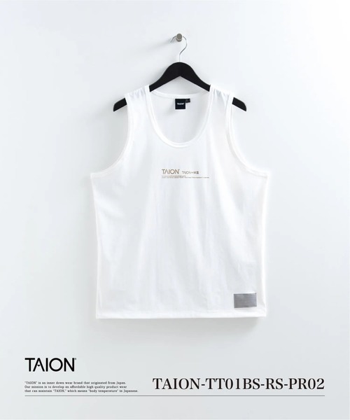TAION（タイオン） uvカット タンクトップ 「」「ユニセックス