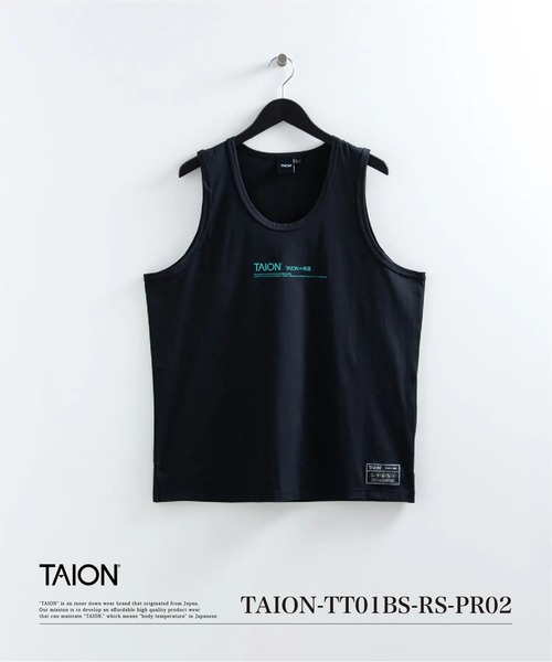 TAION（タイオン） タンクトップ 「」「ユニセックス」ファンクションT