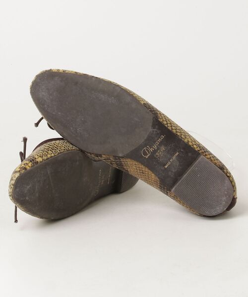 「Dhyana」 バレエシューズ 36.5 イエロー レディース_画像3