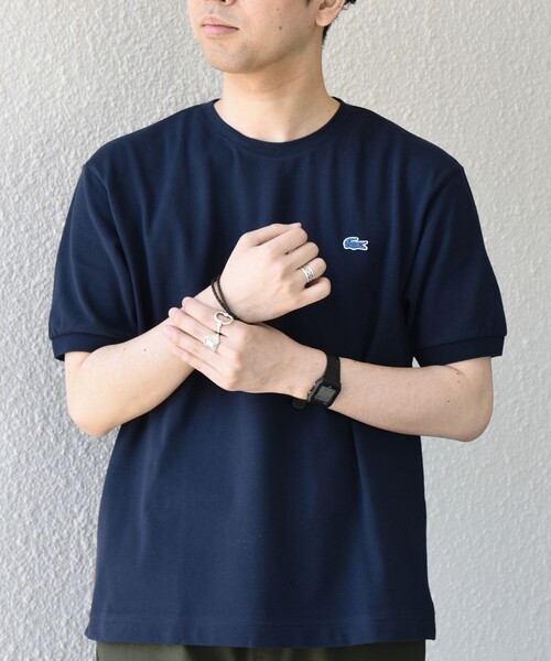 LACOSTE（ラコステ） tシャツ 「SHIPS any別注」LACOSTE: ワンポイント