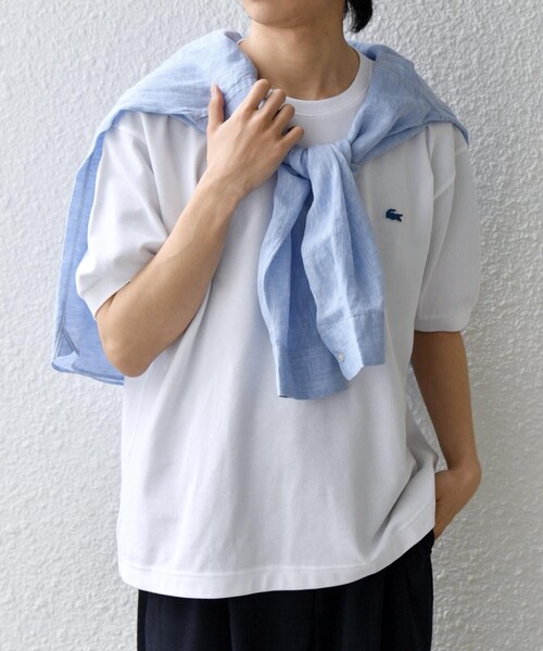 LACOSTE（ラコステ） tシャツ 「SHIPS any別注」LACOSTE: ワンポイント