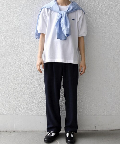 LACOSTE（ラコステ） tシャツ 「SHIPS any別注」LACOSTE: ワンポイント