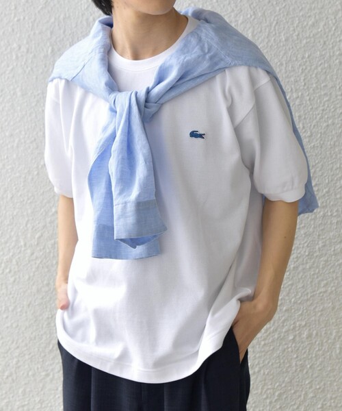 LACOSTE（ラコステ） tシャツ 「SHIPS any別注」LACOSTE: ワンポイント