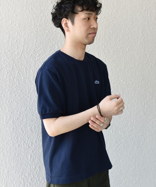 【限定品】LACOSTE ポロシャツ US Sサイズ LACOSTE（ラコステ） tシャツ 「SHIPS any別注」LACOSTE: ワンポイント