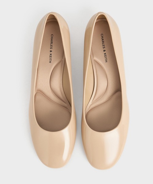 「CHARLES & KEITH」 パンプス 23cm アイボリー レディース_画像9