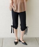 パンツ 「新色LEO/BLK2」裾リボンバイカ...の詳細画像2