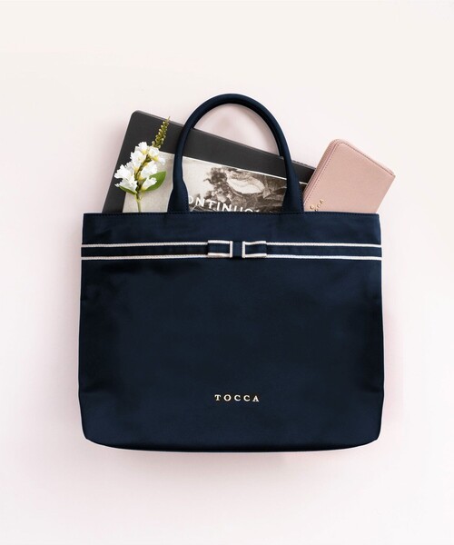TOCCA（トッカ） トートバッグ F ブラック レディース : ZOZOTOWN